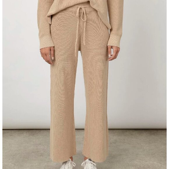 Rails Brook Knit Pants in Sand sz M - Picture 1 of 5